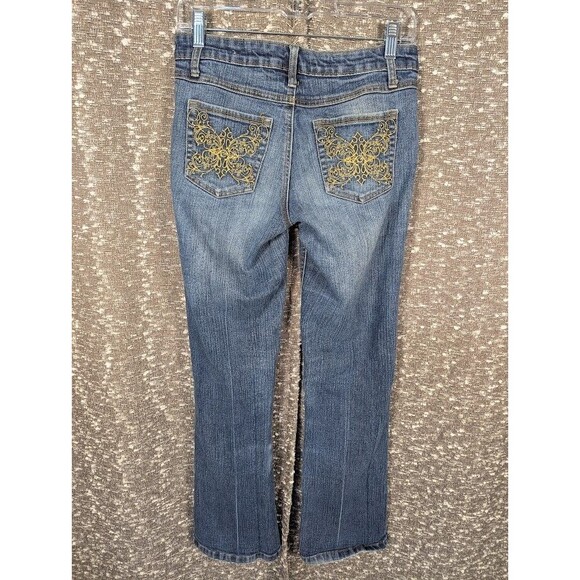 Vintage Y2K‎ Southpole Embroidered Pocket Denim Jeans Women's Size 7 - Picture 5 of 10